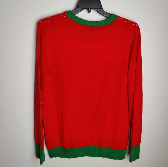 Ripple Junction A Christmas Story "Fragile" Ugly Christmas Holiday Sweater, Sz L - Picture 2 of 9